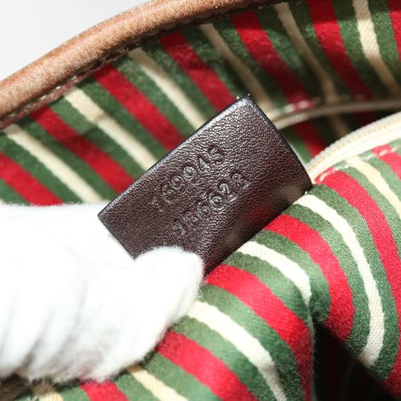 GUCCI GG Canvas Tote Bag Beige 169945 Auth th3742 - Picture 12 of 16